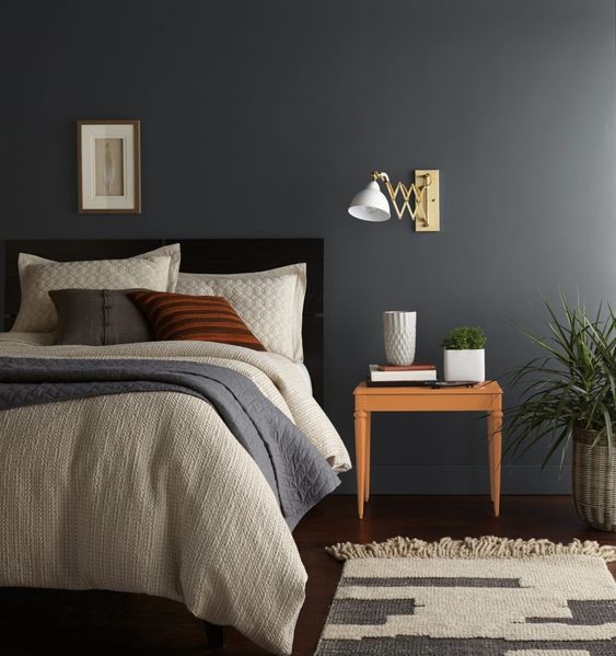 Colorfully, BEHR :: COLOR OF THE MONTH: GRAPHIC CHARCOAL